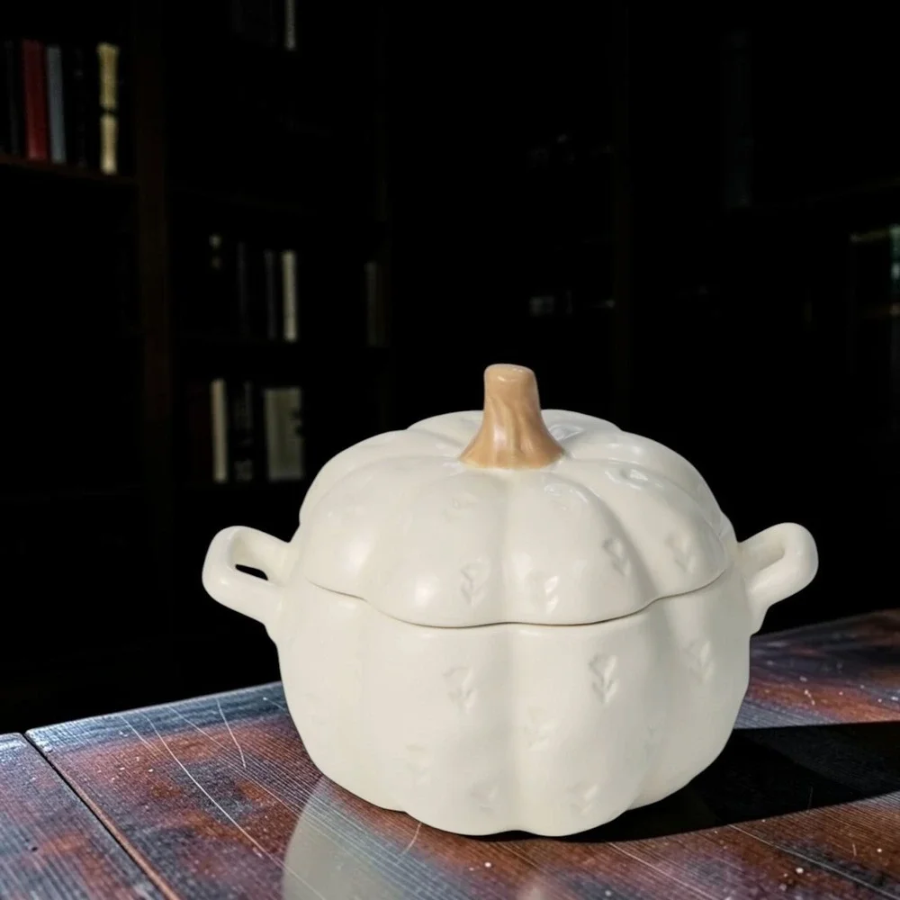 Halloween Ceramic Bakeware White